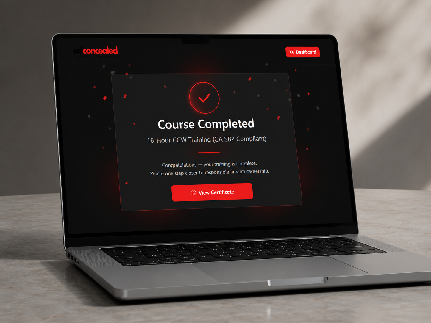 Complete the Training